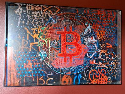 Cryptocurrency Bitcoin Graffiti VII