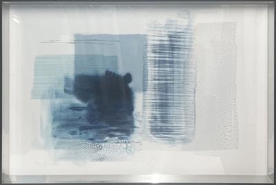 SHEETS OF BLUE II (112x75cm)